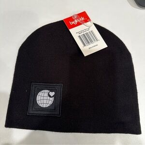 NWT BIG TRUCK Black Beanie One‎ Size